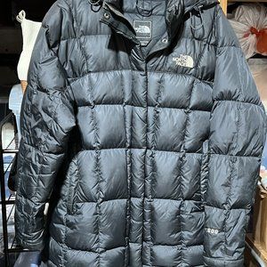 North Face Women's Puffer Hooded Jacket/600/Down/Medium/Black